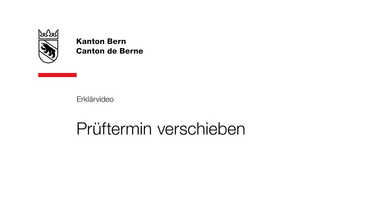 Fahrzeugprüfung: Prüftermin verschieben