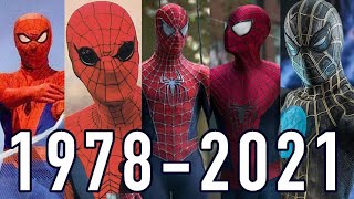 Spider-Man's Evolution Through Movies \& TV (1977-2021)