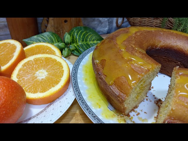 كيكة البرتقال السهلة🍊🍊انجح وصفة وشهية😋