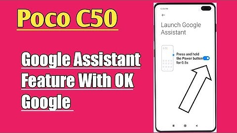Poco C50 || Use Google Assistant As Ok Google Feature Tips And Tricks