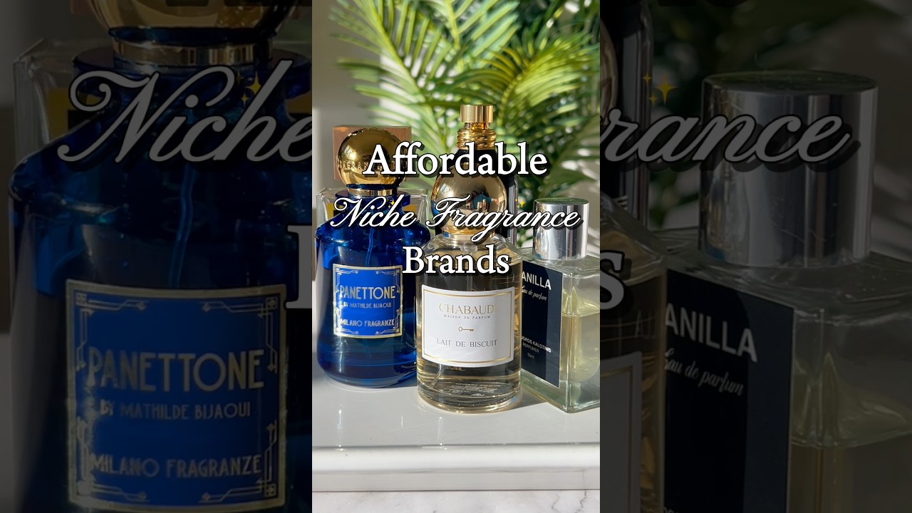 Affordable Niche Fragrance Brands including Montale 