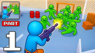 Zombie Defense - Gameplay Walkthrough Part 1 -Survive The Deadly Zombie War (iOS, Android)