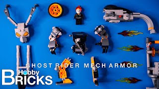 Lego Marvel Ghost Rider Mech Armor | Speed Build | Beat Building