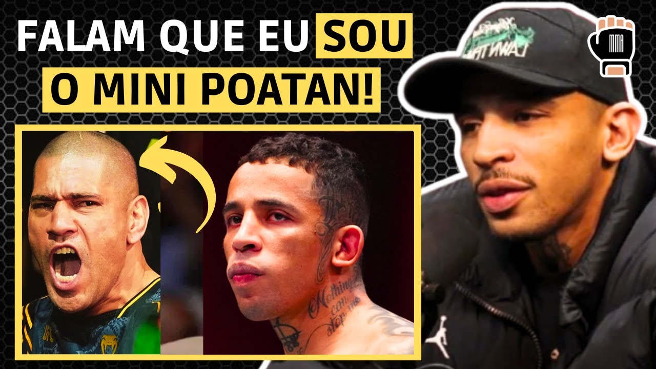 CARLOS PRATES SE IRRITA AO SER COMPARADO COM ALEX POATAN ?