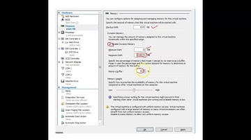RAM settings in Hyper-V