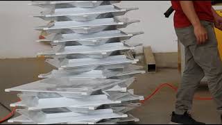 Auto packing machine for  grilles and diffusers