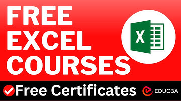 Educba Free Excel Courses with Free Certificates