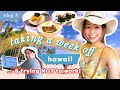 HAWAII VLOG 🌴 a rare week off from work, waikiki shopping and food, omakase, surfing