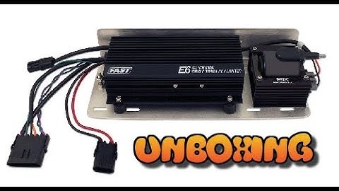 FAST E6 HI-6RC Circle Track Ignition Box Kit Unboxing