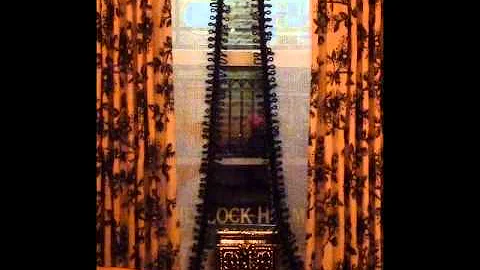 Sherlock Holmes Room - Dollhouse Miniature Roombox