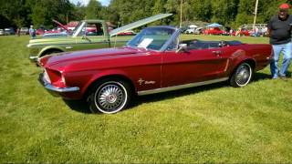 Pioneer Days Car Show at Marlinton, WV on 7-9-16