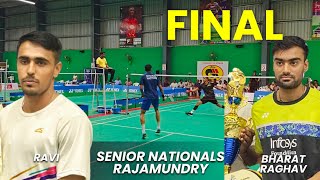 BHARAT RAGHAV VS RAVI | MEN'S SINGLES FINAL 2025 RAJAMUNDRY | ALL INDIA OPEN screenshot 3