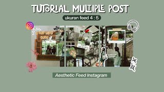 Tutorial Multiple Post Feed Instagram Potrait | Sefruit Tutorial