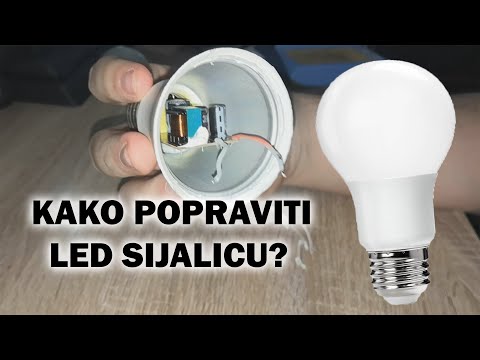 Kako popraviti led sijalicu?