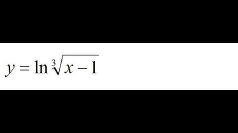 Derivatives of Logs – Exercises with Answers 04