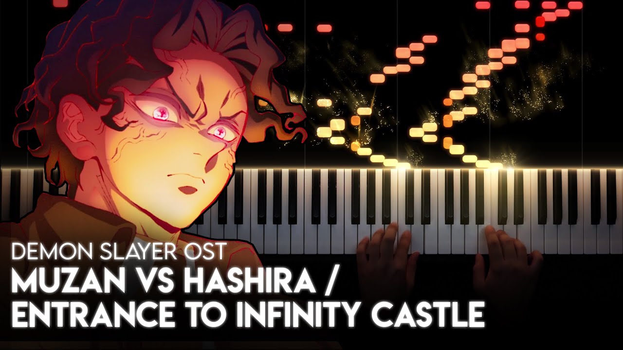 Muzan vs Hashira / Entrance to Infinity Castle - Demon Slayer OST | Piano