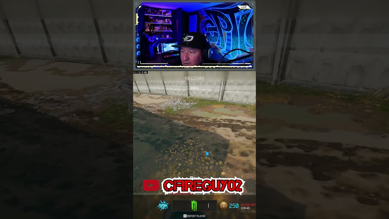 @Call of Duty needs to up their tick rate for their game, this is insane.  