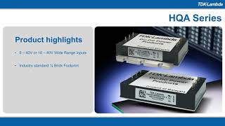 HQA 120W Harsh Environment Quarter Brick Converters