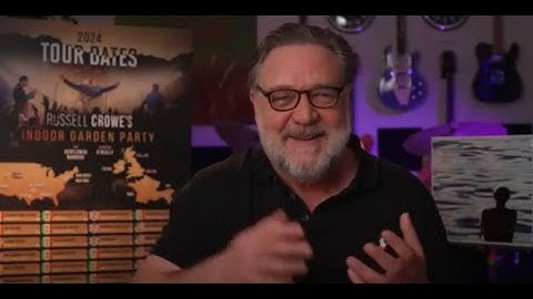 Kyle Meredith with... Russell Crowe