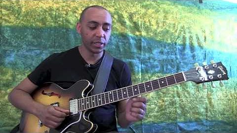 Guitar Tutorial 8: legato exercise – four fingers on one fret