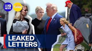 White House aide Natalie Harp's intimate letters to Trump | 9 News Australia