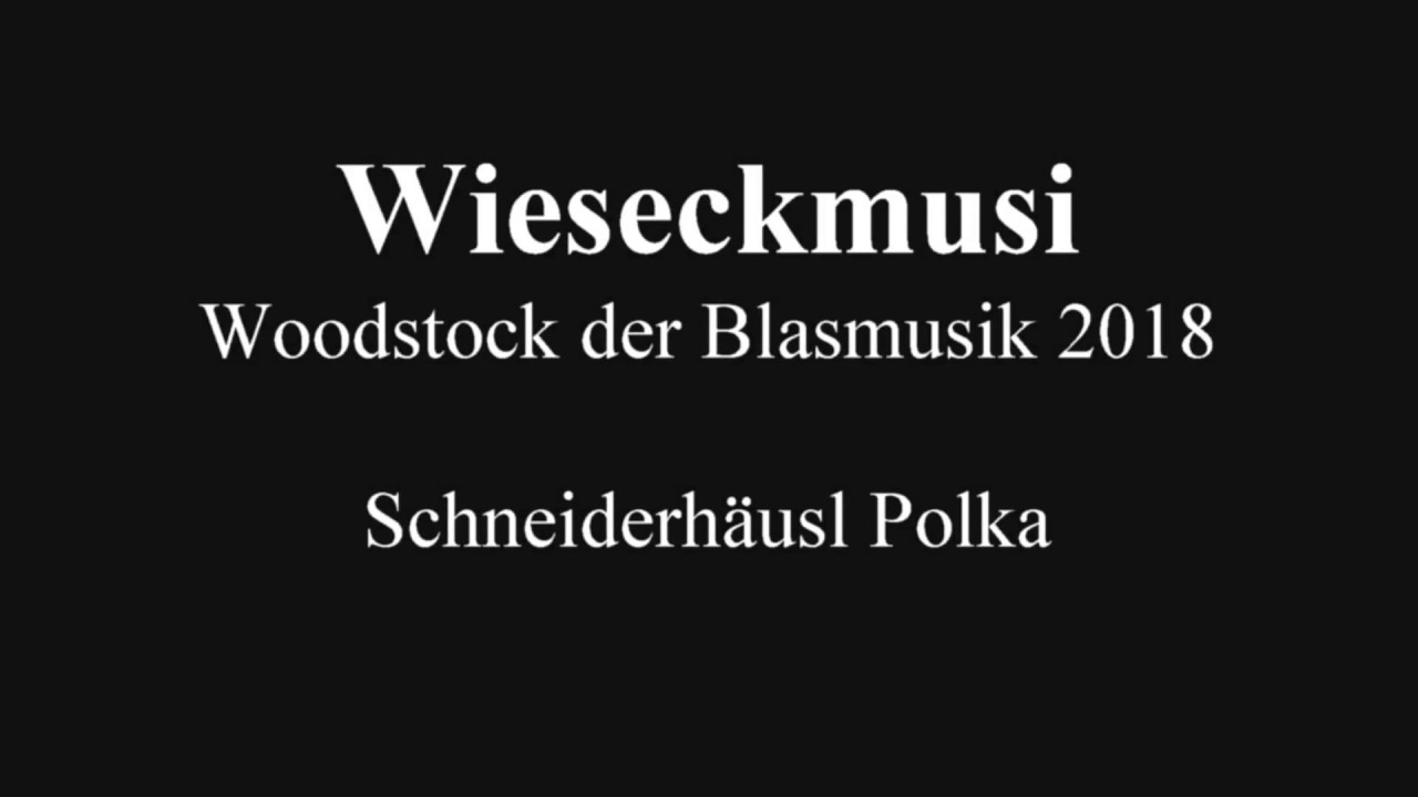 Wieseckmusi  -  Schneiderhäusl Polka ( Woodstock der Blasmusik  2018 )