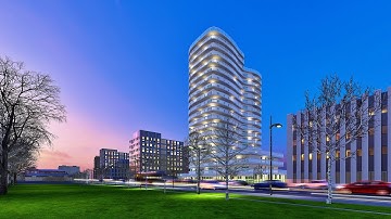 Architectural Visualization - Urban Oasis | Video Tour | 3D Rendering