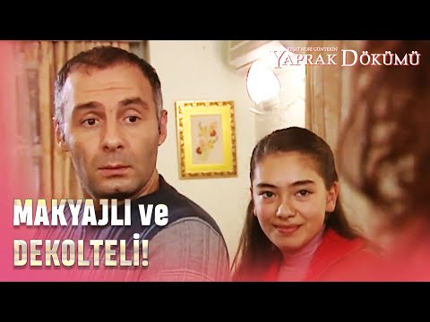 Tahsin, Fikret'i Dekolteli ve Makyajlı Görünce Şok Oldu! - Yaprak Dökümü 55. Bölüm