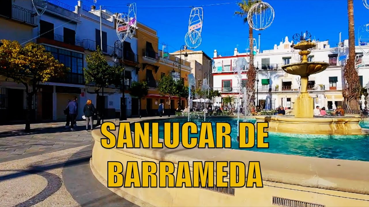 🚶🏼📹 Sanlúcar de Barrameda Walking Tour Cádiz Spain 4K