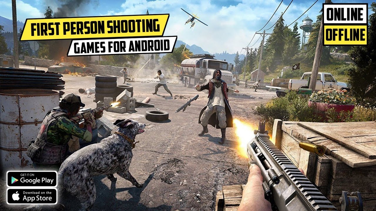 Top Best FPS Games For Android | best first person shooting games for  android 2021 [online/offline] - YouTube