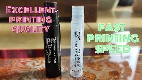 Automatic Screen Printing Machine for Cosmetic Mascara and  Eyeliner Tube