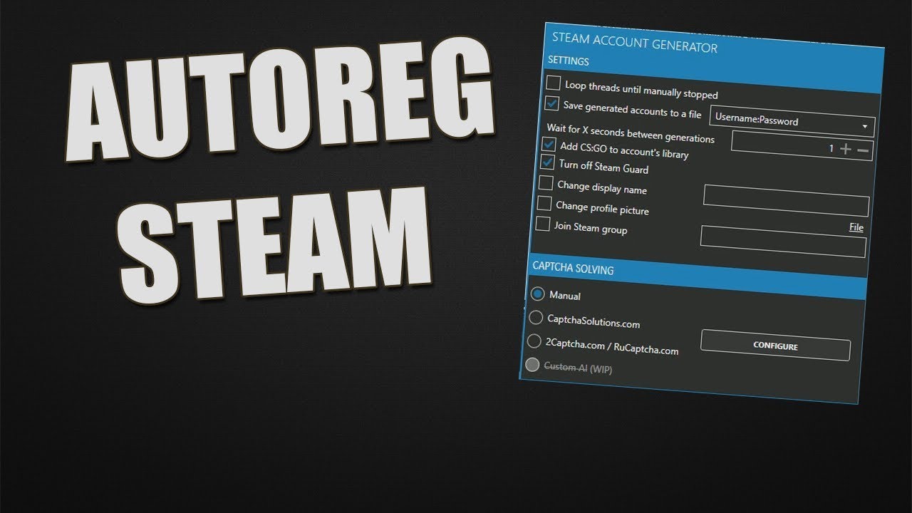 Auto reg. Авторег стим. Генератор аккаунтов. Генератор аккаунтов для стима. Steam account Generator.