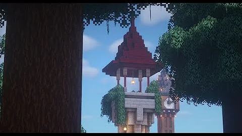 マイクラ たったこれだけでプロ建築 とんがり屋根の装飾 Part11 Mp3