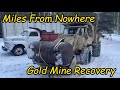 Epic recovery mission unearthing a goldmine relic with our unimog