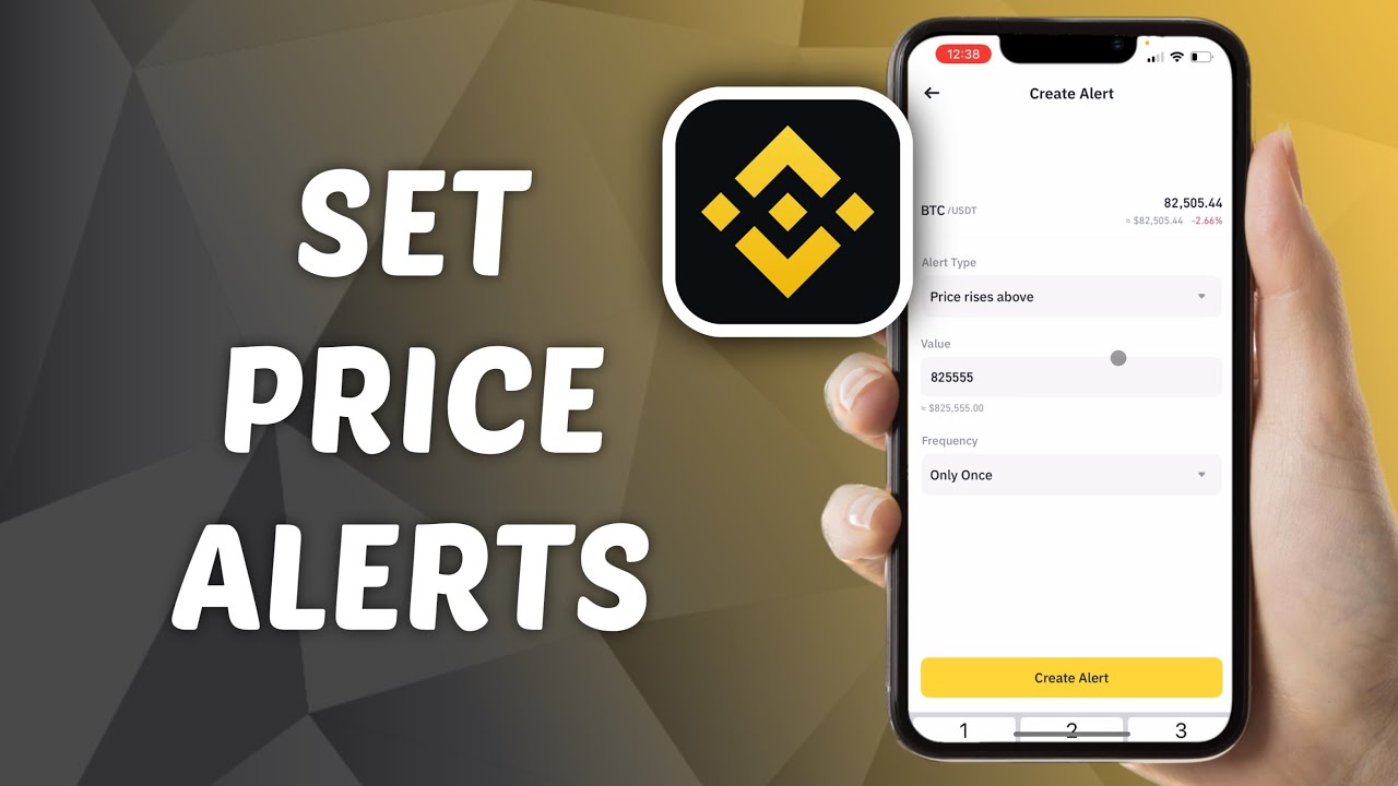 How to Set Price Alerts on Binance - YouTube