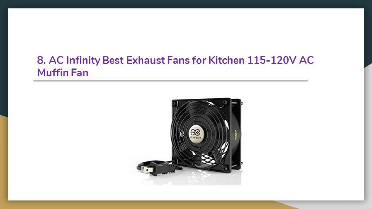 Top 10 Best Exhaust Fans for Kitchen Window in 2019 Reviews YouTube