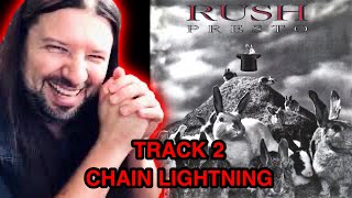 REACTION! RUSH Chain Lightning PRESTO FIRST TIME HEARING