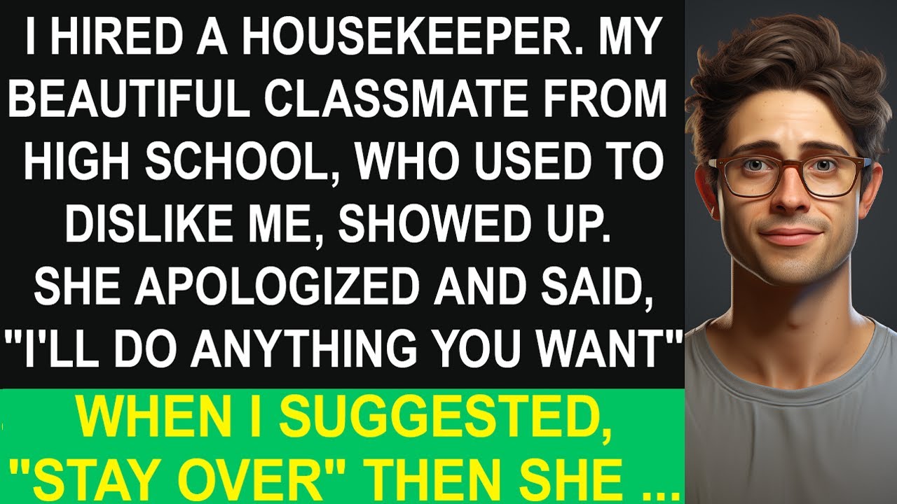 I hired a housekeeper, and my high school classmate who disliked me showed up. She apologized and...