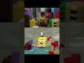 SpongeBob Making Krabby Patties But In LEGO Side By Side Lego Spongebob Viral 