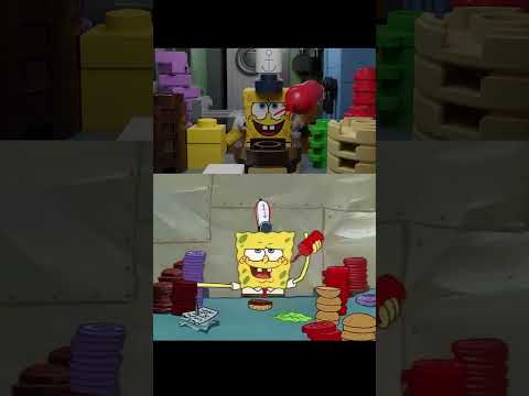SpongeBob making Krabby