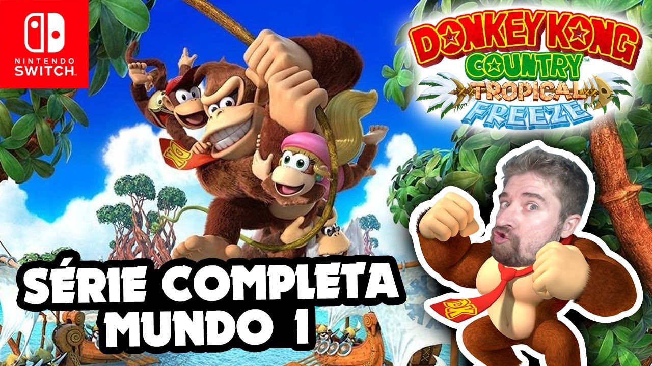 Nintendo Switch DONKEY KONG TROPICAL FREEZE Donkey Kong Country™: Tropical Freeze para Nintendo Switch - Site