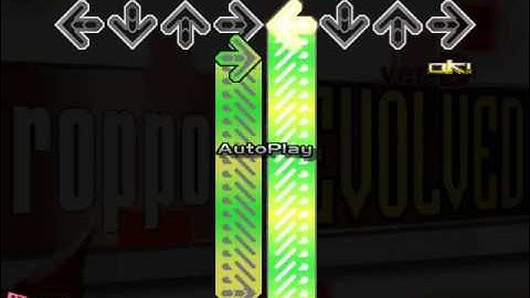 roppongi EVOLVED ver.B [ DDRX2 / StepMania / Double DIFFICULT ] AutoPlay