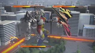 Godzilla Ps4 Versus Mode Jet Jaguar Vs. Mothra Adult Vs. Supermechagodzilla Thumbs Up