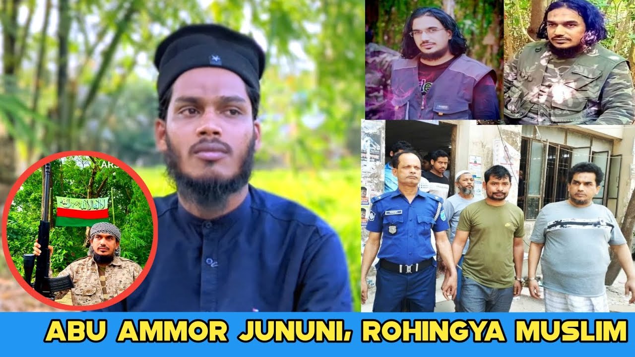 Abu Ammor Jununi Rohingya Muslim Leader. Muhammad Sukkur, Malaysia.
