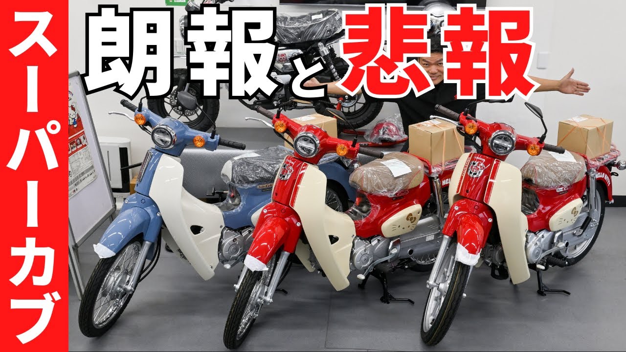 Latest Super Cub production information for 2025! Sales deadline