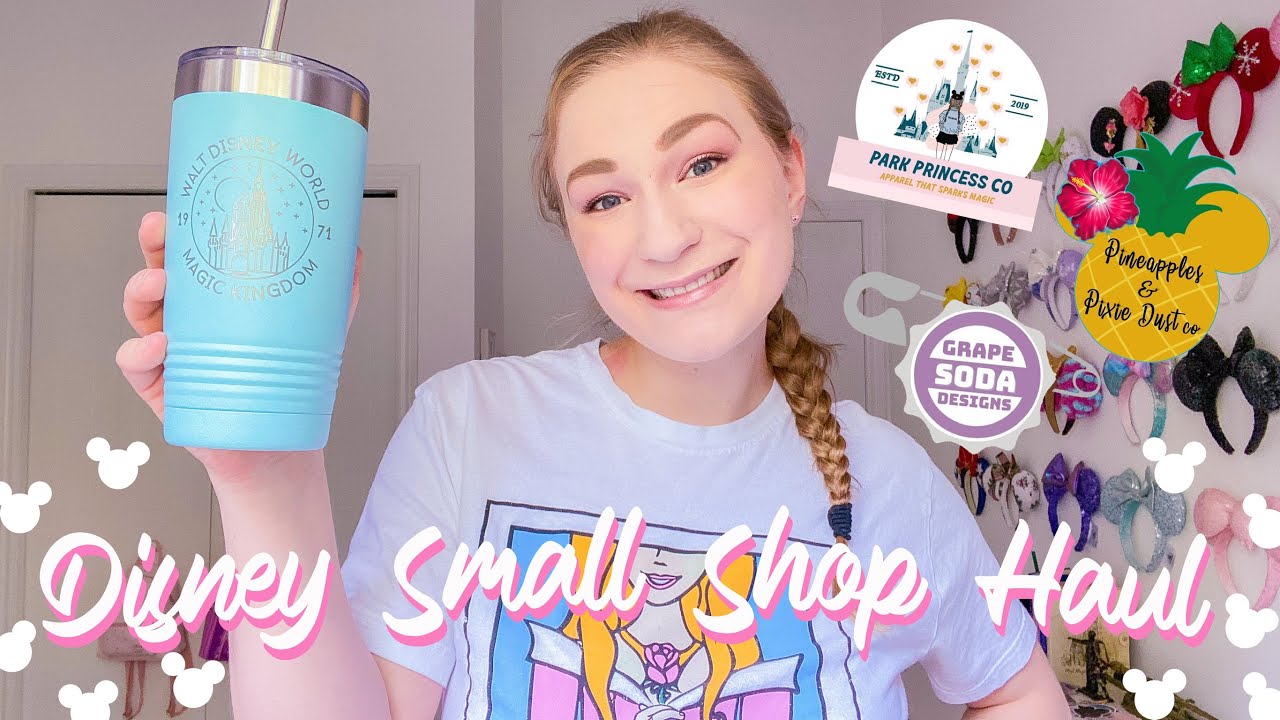 Disney Small Shop Haul | Five Small Shops You NEED to Check Out + Disney Program Essentials!