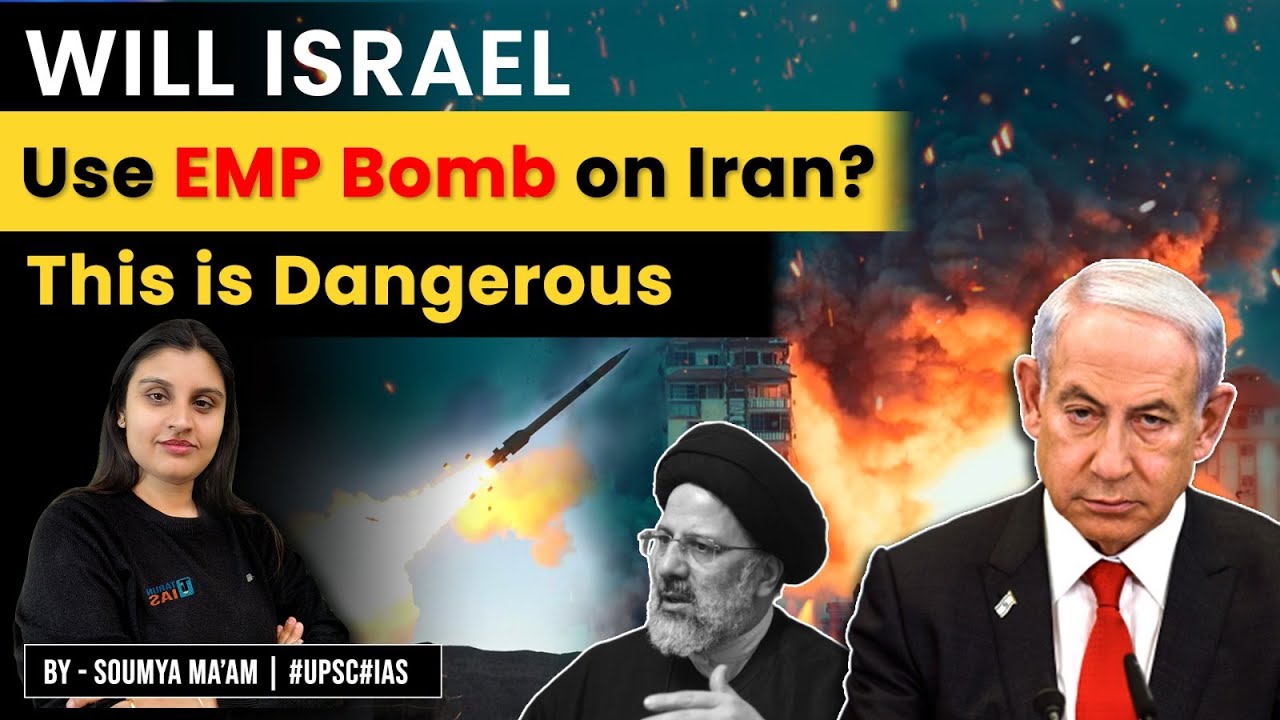 Will Israel Use EMP Bomb on Iran 😱😭| This is Dangerous | 