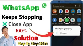 WhatsApp बार-बार बंद हो रहा है, ऐप बंद होने की समस्या का समाधान screenshot 1