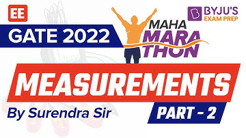 GATE 2022 | Electrical Engineering | Measurements | Part 2 | Complete Revision