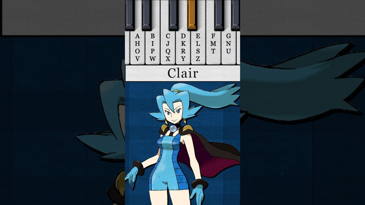 What if Gym Leader Clair had her own battle music? #pokemon #johto #pokemonheartgold
